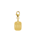 ANGEL NUMBER 111 SNAP CHARM