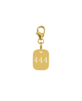 ANGEL NUMBER 444 SNAP CHARM