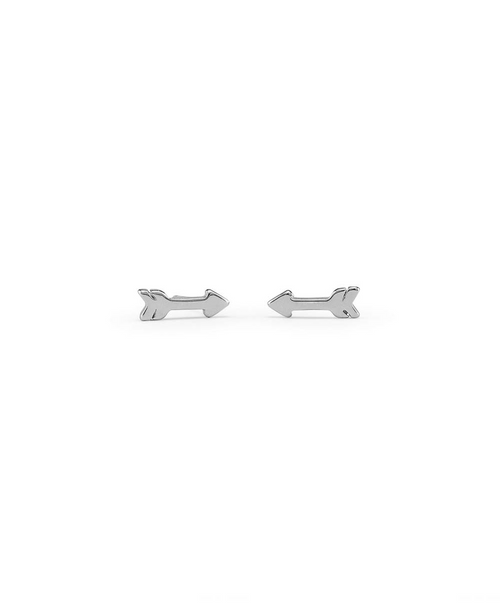 Aaina Ohrstecker, Ohrringe Silber, Produktfoto, Front View