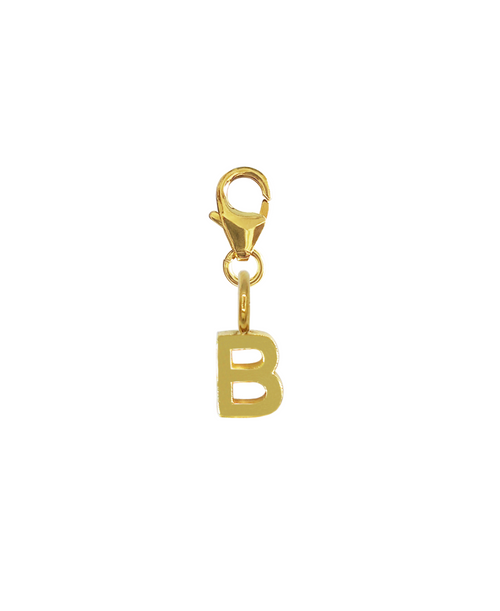 LETTER SNAP CHARM - B