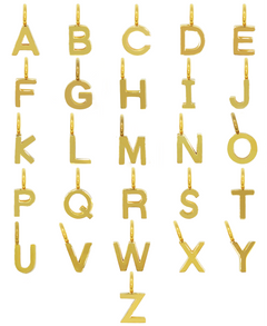 LETTER CHARM - E