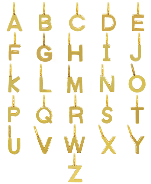 LETTER CHARM - E