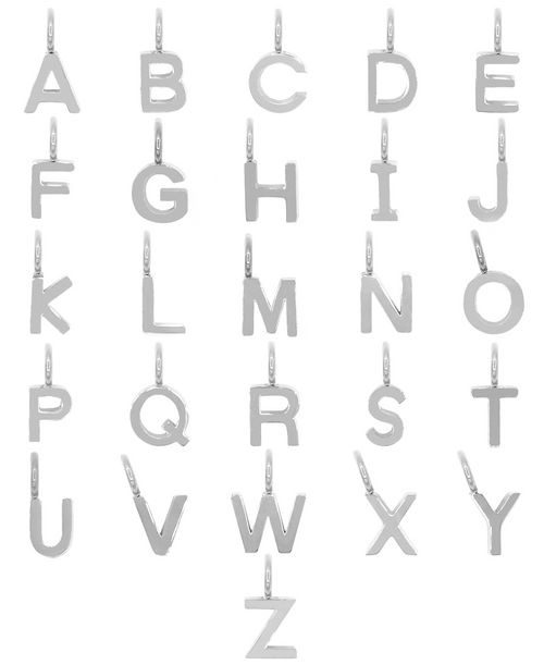 LETTER CHARM - E