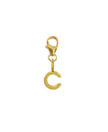 LETTER SNAP CHARM - C
