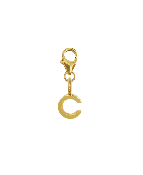 LETTER SNAP CHARM - C