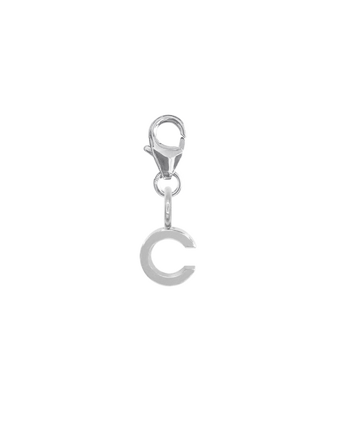 LETTER SNAP CHARM - C