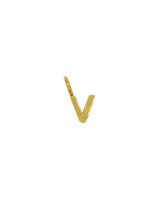 LETTER CHARM - V