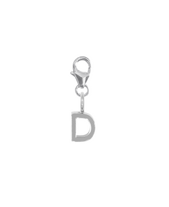 LETTER SNAP CHARM - D