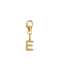LETTER SNAP CHARM - E