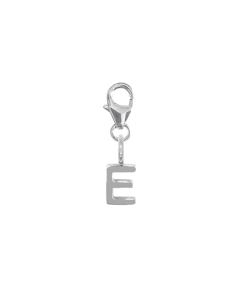 LETTER SNAP CHARM - E