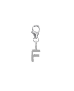 LETTER SNAP CHARM - F