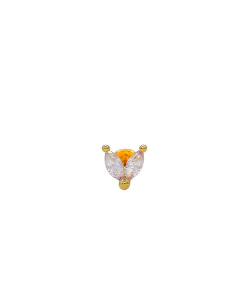 Eleah Piercing Gold, Produktfoto Front