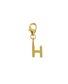 LETTER SNAP CHARM - H