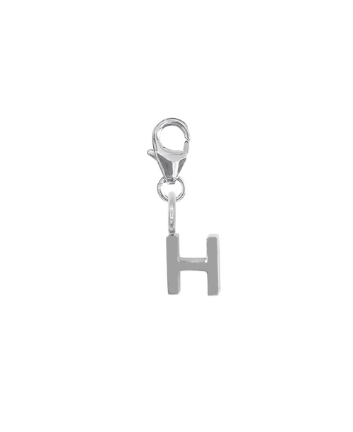 LETTER SNAP CHARM - H