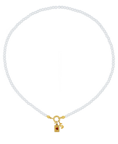 Hina Kette + Charms, Halskette Gold, Produktfoto I
