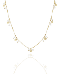Frisky Kette, Halskette gold perle, Produktfoto