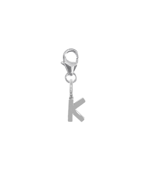 LETTER SNAP CHARM - K