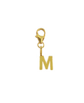 LETTER SNAP CHARM - M