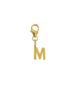 LETTER SNAP CHARM - M