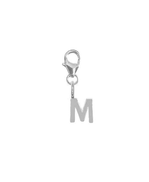 LETTER SNAP CHARM - M