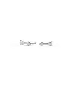 Aaina Ohrstecker, Ohrringe Silber, Produktfoto, Side/Front View