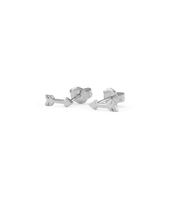 Aaina Ohrstecker, Ohrringe Silber, Produktfoto, Side View