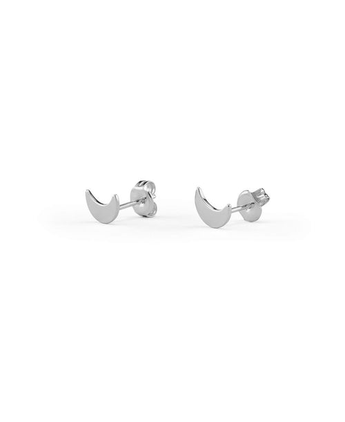 Chifae Ohstecker, Ohrringe silber, Produktfoto, Side View