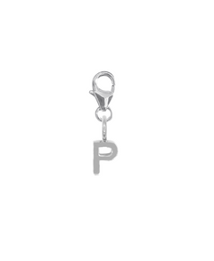 LETTER SNAP CHARM - P
