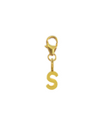 LETTER SNAP CHARM - S