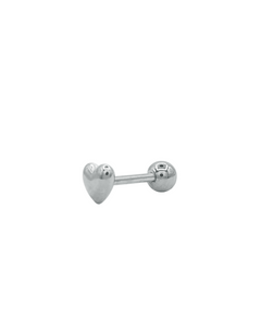 Hopei Piercing Silber, Produktfoto Side