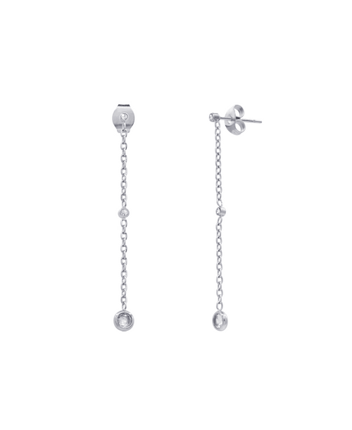Effie Ohrringe, Ohrringe Silber, Produktoto Silber