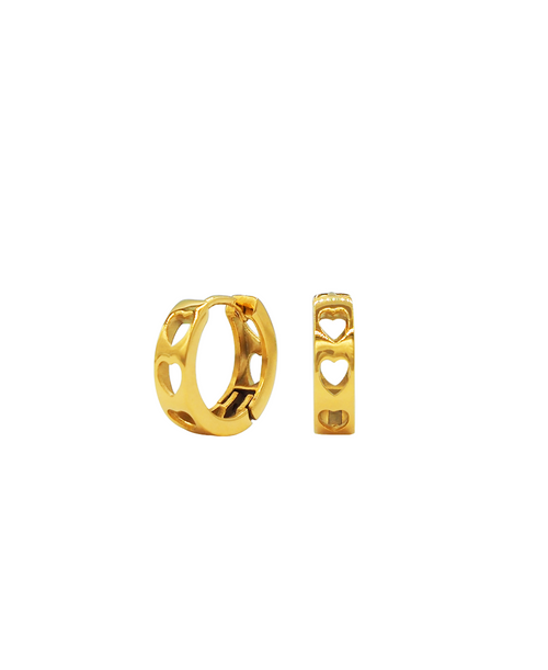 Hope Creolen Gold - Produktfoto Side