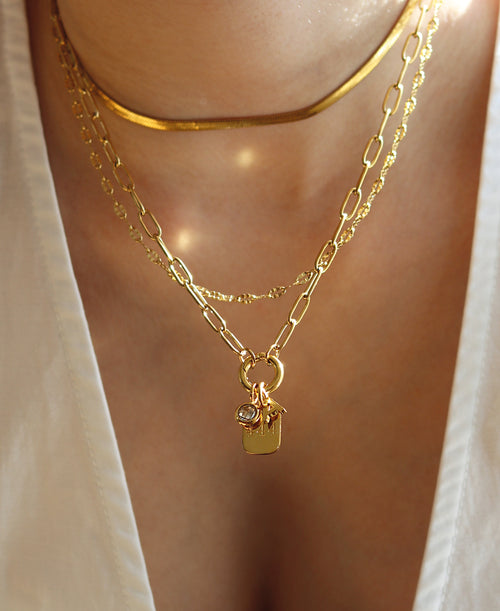 Pure Shine Charm Gold - Tragefoto