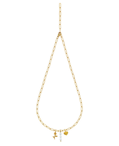 Suri Kette + Charms, Halskette Gold, Produktfoto I