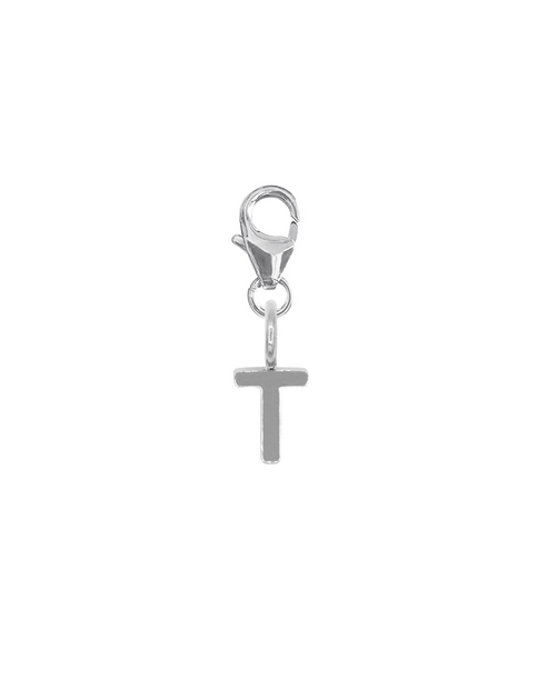 LETTER SNAP CHARM - T
