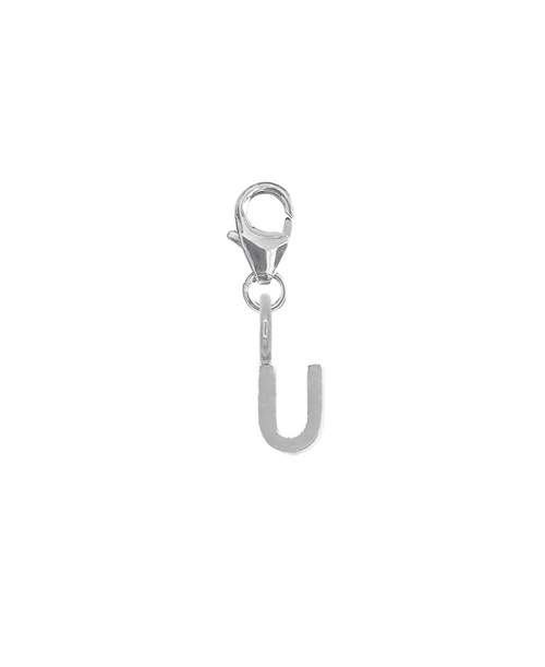 LETTER SNAP CHARM - U