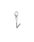 LETTER SNAP CHARM - V