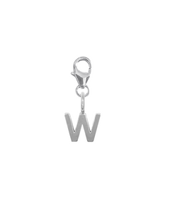 LETTER SNAP CHARM - W