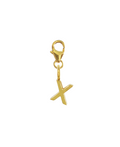 LETTER SNAP CHARM - X