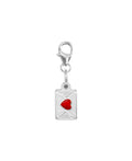 HEART MAIL SNAP CHARM