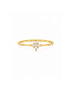 SPARKLY STAR RING