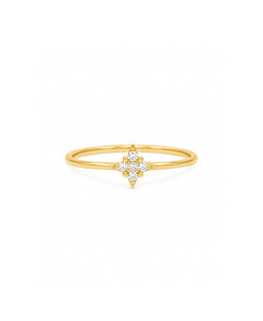 SPARKLY STAR RING