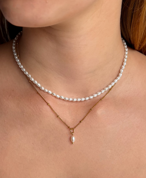 SPHERIC PEARL KETTE